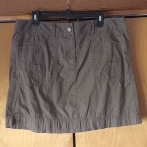LOFT brown skirt, size 14